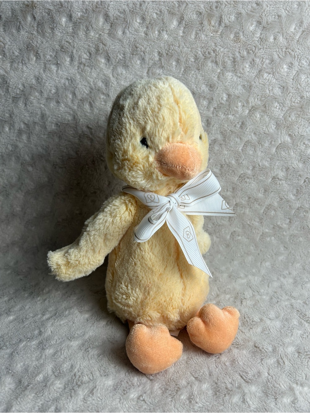 Snug Duck Plush Stuffed Animal Baby Toy Yellow Orange Feet Duckling Duckie